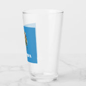 Oklahoma vlag glas (Links)