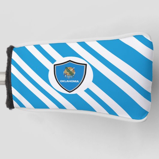 Oklahoma vlag golfheadcover (Voorkant)