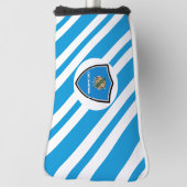 Oklahoma vlag golfheadcover (Draai 90)