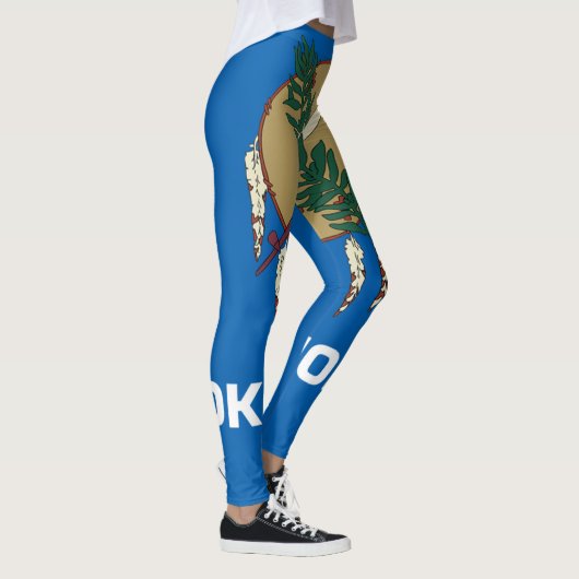 Oklahoma vlag leggings (Rechts)