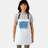 Oklahoma vlag penseelstreek, Oklahoma Schort (Insitu)