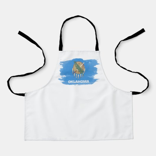 Oklahoma vlag penseelstreek, Oklahoma Schort (Voorkant)