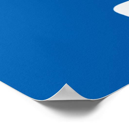 Oklahoma vlag poster (Hoek)