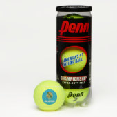Oklahoma vlag tennisballen (Doos)