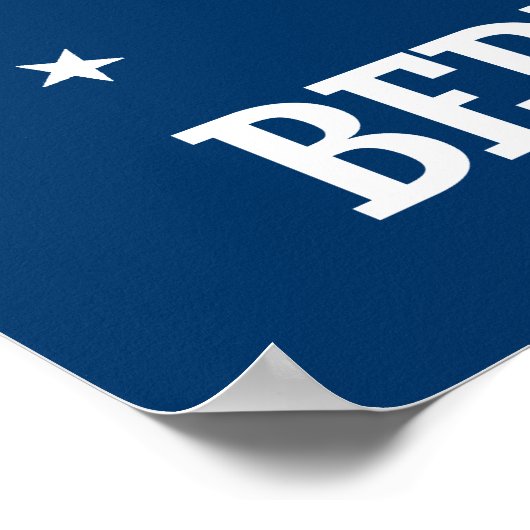 OKLAHOMA VOOR BERNIE SANDERS POSTER (Hoek)