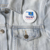 Oklahoma voor Trump Pence 2020 Ronde Button 5,7 Cm (In situ)