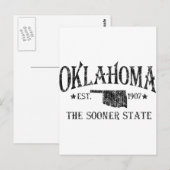 Oklahoma - Vroegere staat Briefkaart (Voorkant / Achterkant)