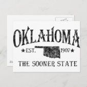 Oklahoma - Vroegere staat Briefkaart (Voorkant / Achterkant)