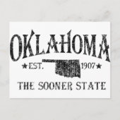 Oklahoma - Vroegere staat Briefkaart (Voorkant)