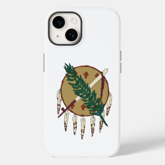Oklahoma wapen Case-Mate iPhone case (Achterkant)