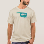 Oklahoma Wave Vist T-shirt (Voorkant)