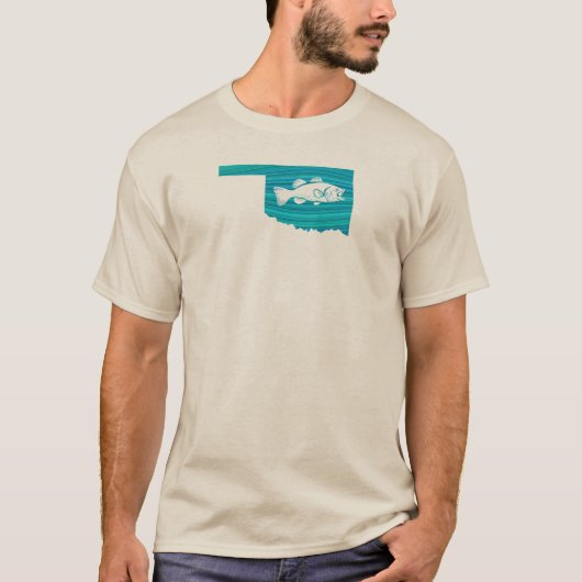 Oklahoma Wave Vist T-shirt (Voorkant)