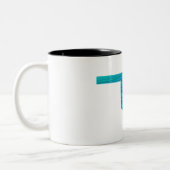 Oklahoma Wave Vist Tweekleurige Koffiemok (Links)