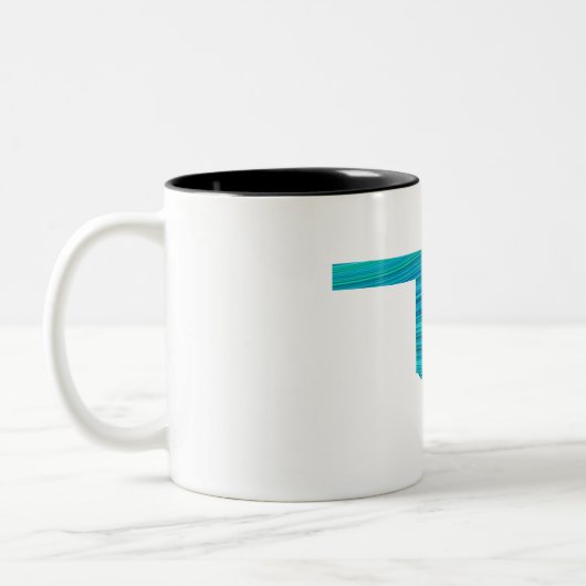 Oklahoma Wave Vist Tweekleurige Koffiemok (Links)