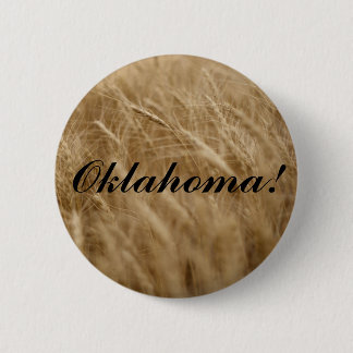 Oklahoma. Wavin' Wheat Ronde Button 5,7 Cm