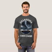 OKLAHOMA Weather Storm Tornado Hurricane Chaser T-shirt (Voorkant volledig)
