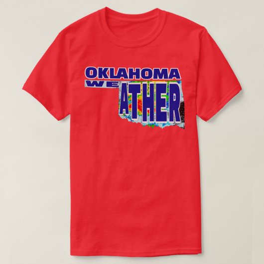 OKLAHOMA WEER T-SHIRT (Design voorkant)