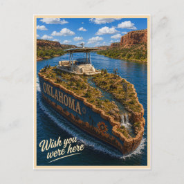 Oklahoma | Wish You Were Here | State Serie Briefkaart