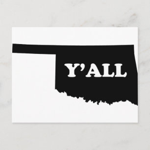 Oklahoma Yall Briefkaart