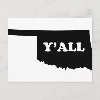 Oklahoma Yall Briefkaart