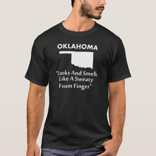 Oklahoma - ziet er uit en smelt als een schuimving t-shirt (Voorkant)