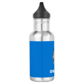 Oklahomaanse vlag, Amerikaanse staatskapier Waterfles (Links)