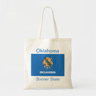 Oklahoman Flag Bag Tote Bag