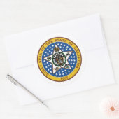 Oklahoman Seal, Zegel van Oklahoma Sticker (Envelop)