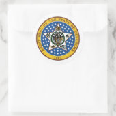 Oklahoman Seal, Zegel van Oklahoma Sticker (Tas)