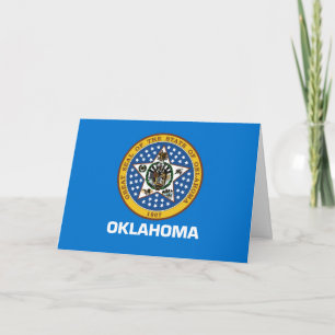 Oklahoman Vlag & Zegel, Vlag van Oklahoma Kaart