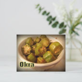 Okra Briefkaart (Staand voorkant)