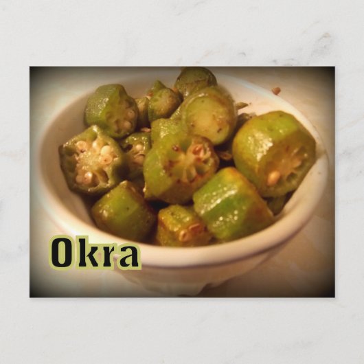 Okra Briefkaart (Voorkant)