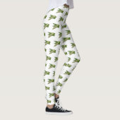 Okra cartoon illustratie leggings (Rechts)