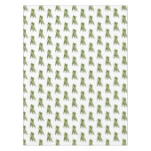 Okra cartoon illustratie tafelkleed (Voorkant)