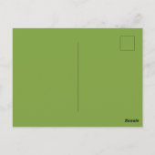 Okra Groente Vegetarisch Voedsel Briefkaart (Achterkant)