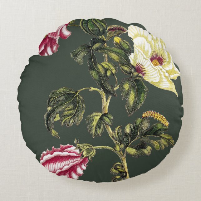 Okra Rond Kussen (Voorkant)