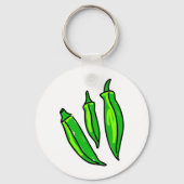 Okra Sleutelhanger (Voorkant)