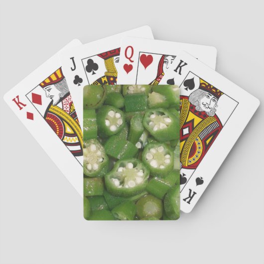Okra-speelkaarten Speelkaarten (Achterkant)