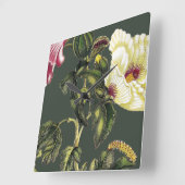 Okra Vierkante Klok (Hoek)