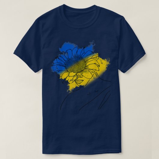Okraine sunflower T-Shirt Copy Copy Copy Copy Copy (Design voorkant)