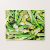 okras groenten puzzel (Horizontaal)