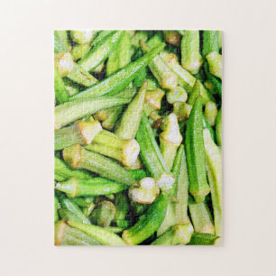 okras groenten puzzel