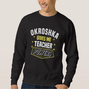 Okroshka geeft me leraarskrachten Professor humor Trui