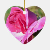 Okroze rozenbeest keramisch ornament (Achterkant)