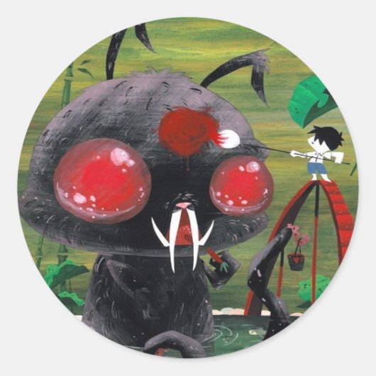 okt ronde sticker (Voorkant)