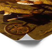 Oktober (1867) John Whetten Ehninger Poster (Hoek)