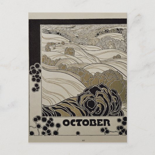 Oktober 1901 briefkaart (Voorkant)