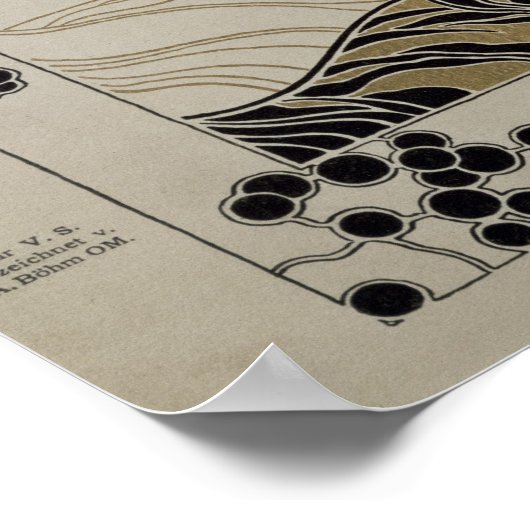 Oktober 1901 poster (Hoek)