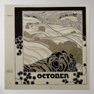 Oktober 1901 poster