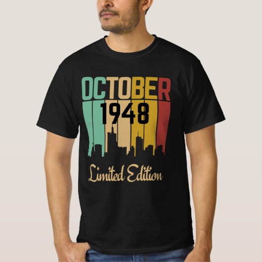 oktober 1948 beperkte uitgave t-shirt (Voorkant)